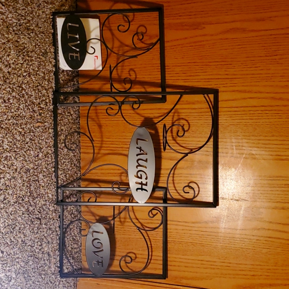 Live, Laugh, Love candle holder